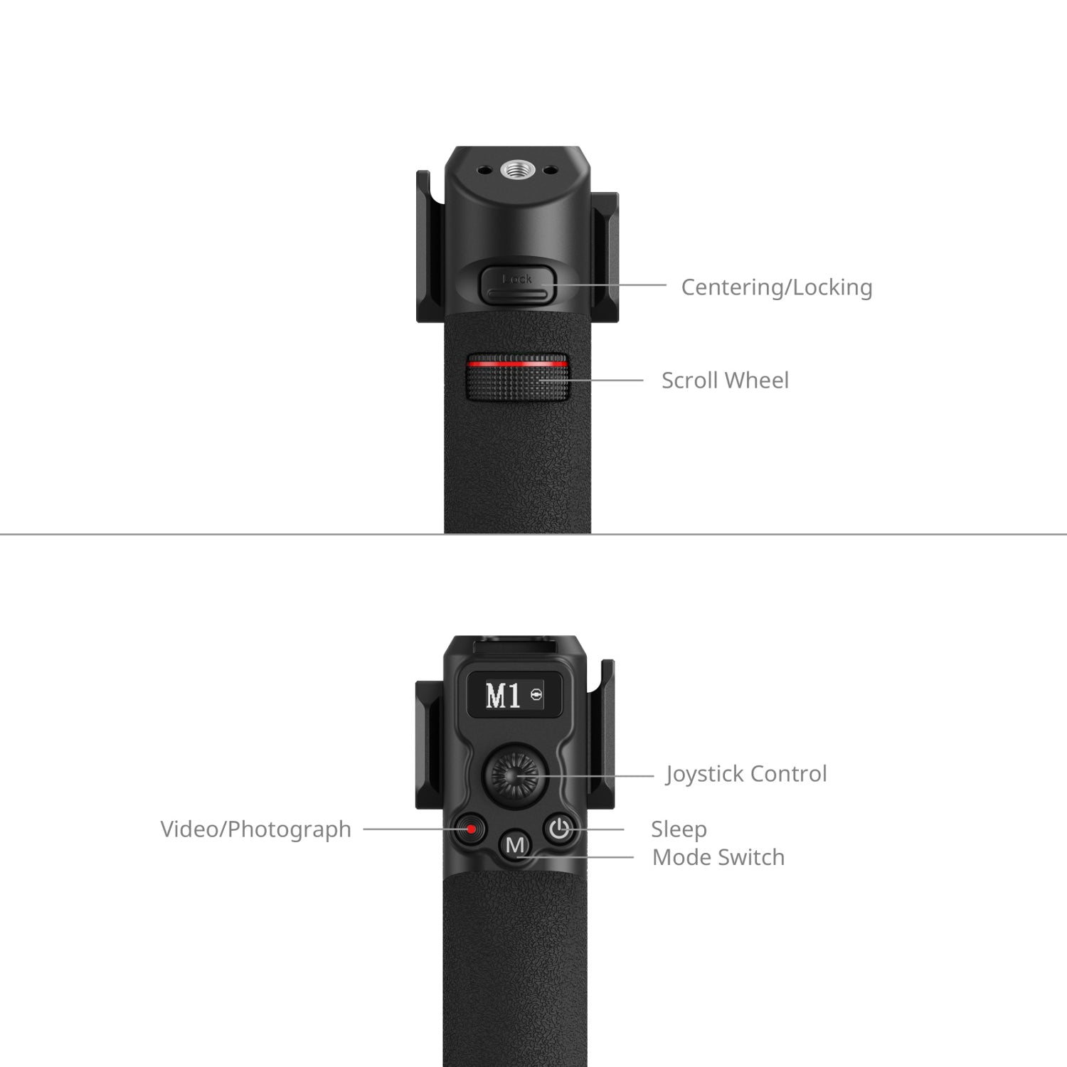 Двойна ръкохватка за управление на фокуса за DJI RS Series SmallRig 4327