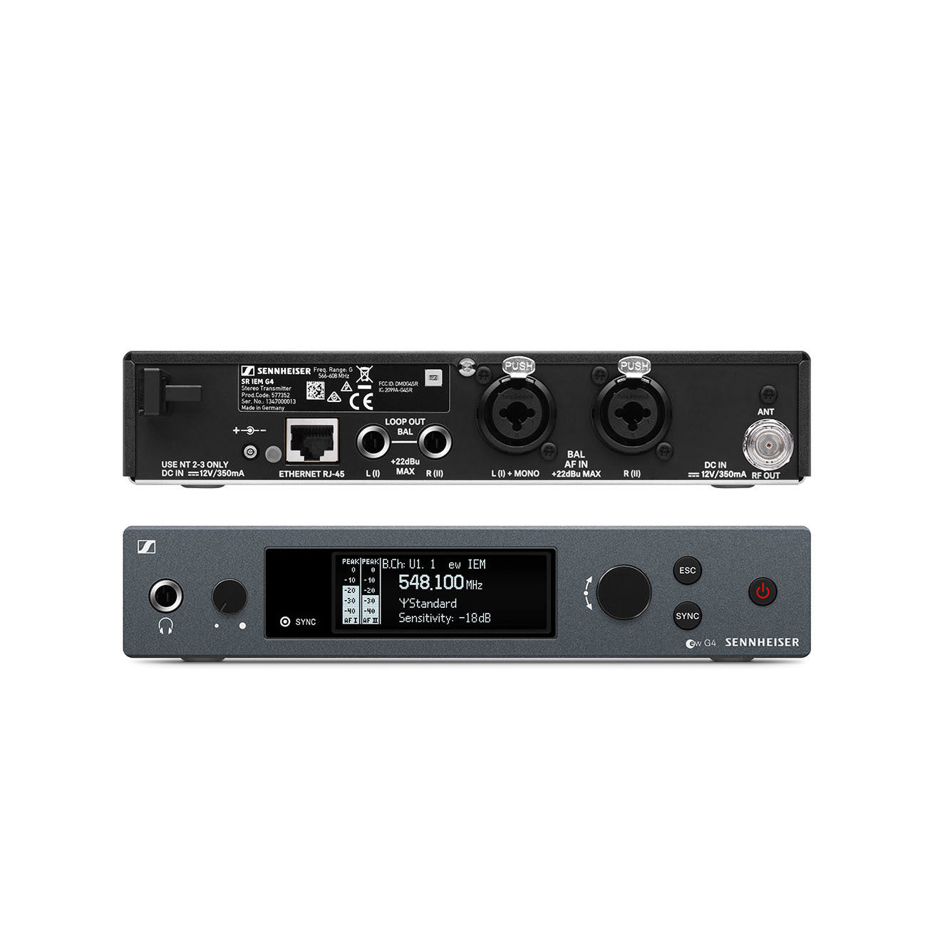 Безжична IEM система Sennheiser Pro Audio Ew Iem G4-A (516 - 558 MHz)