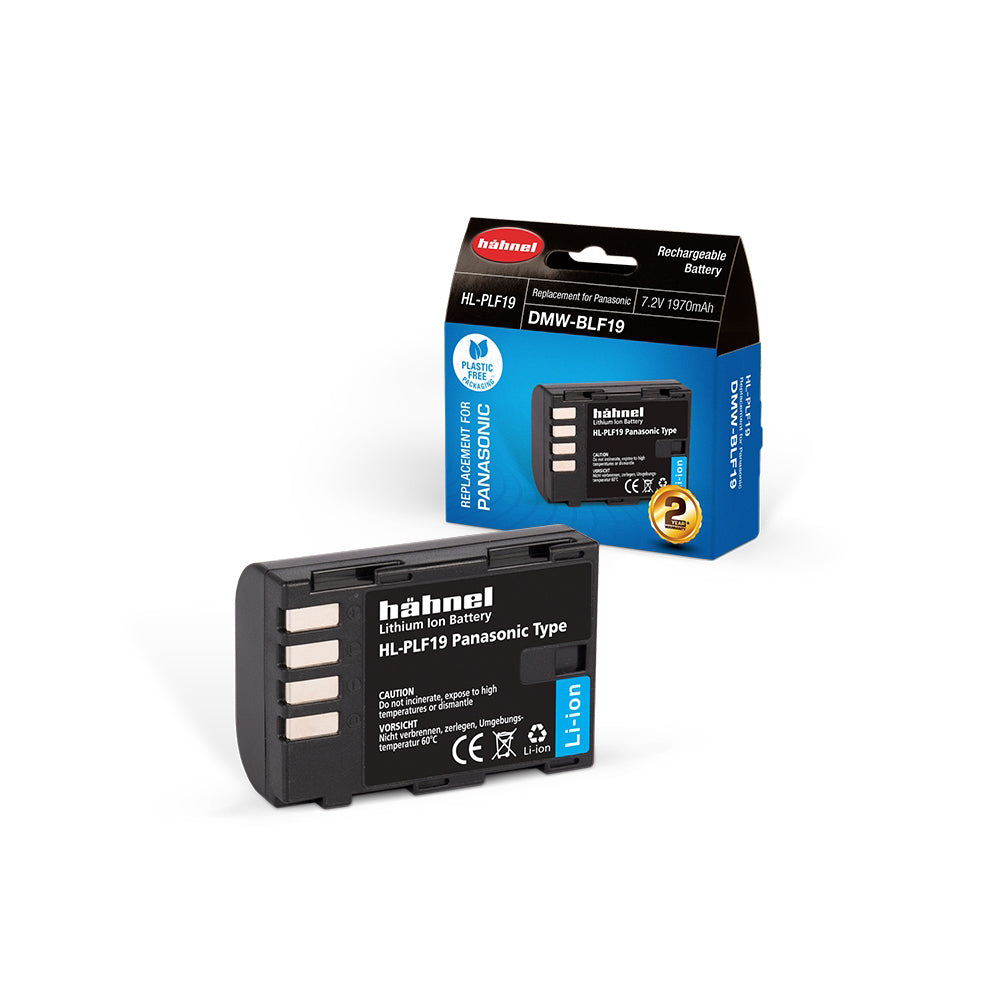Hahnel HL-PLF19  1970mAh - Panasonic DMW-BLF19 compatible battery