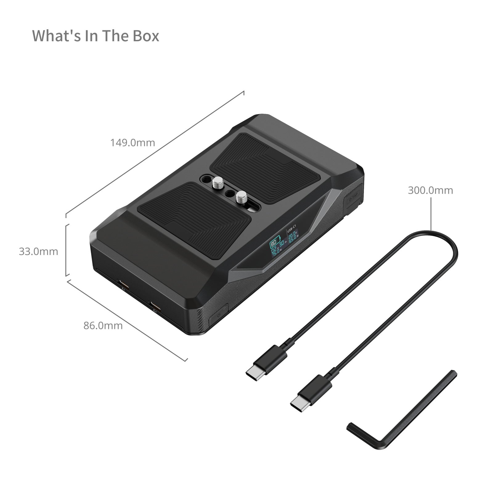 CB75 Батерия и комплект за основа на камера SmallRig