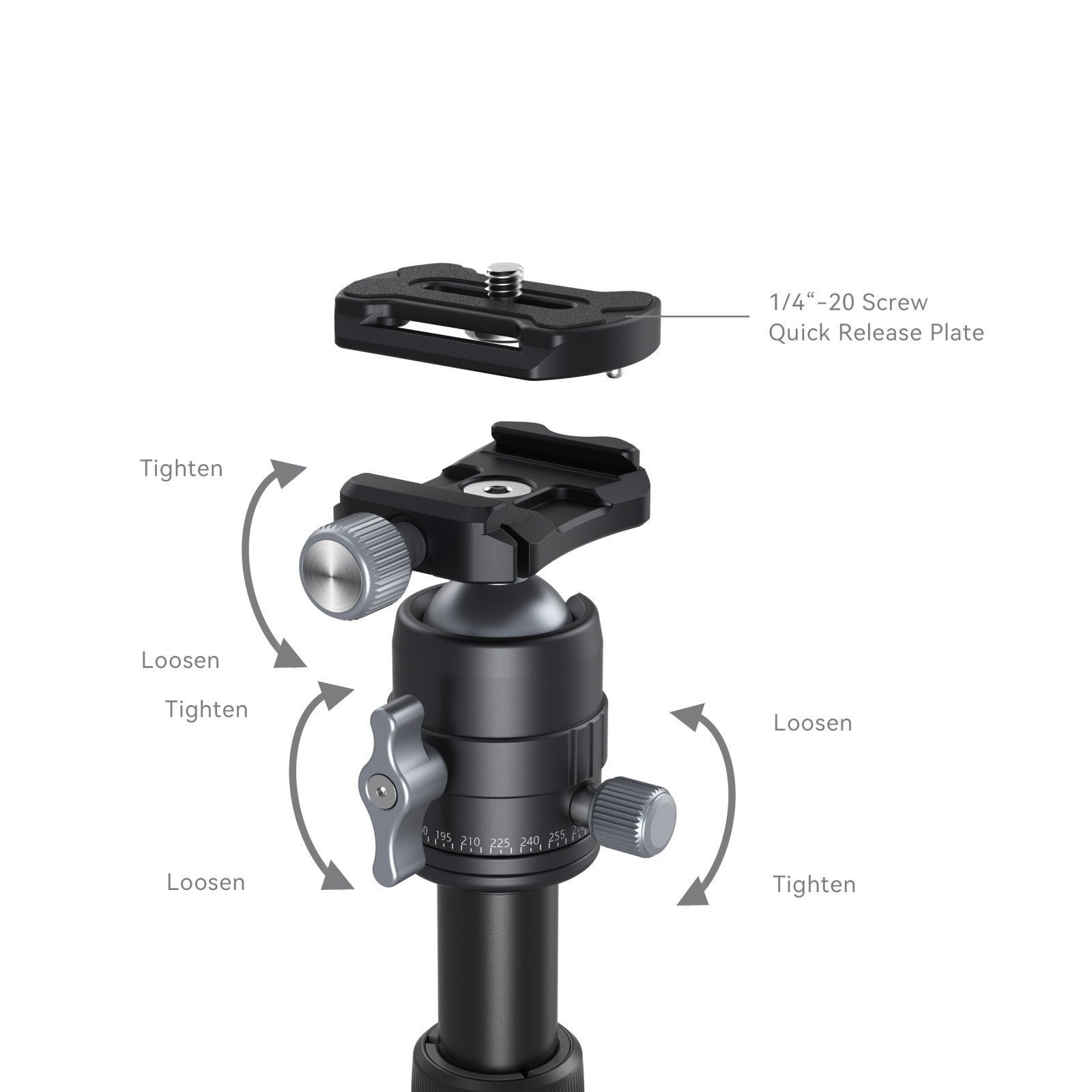 SmallRig алуминиев мини статив VT-20 4289