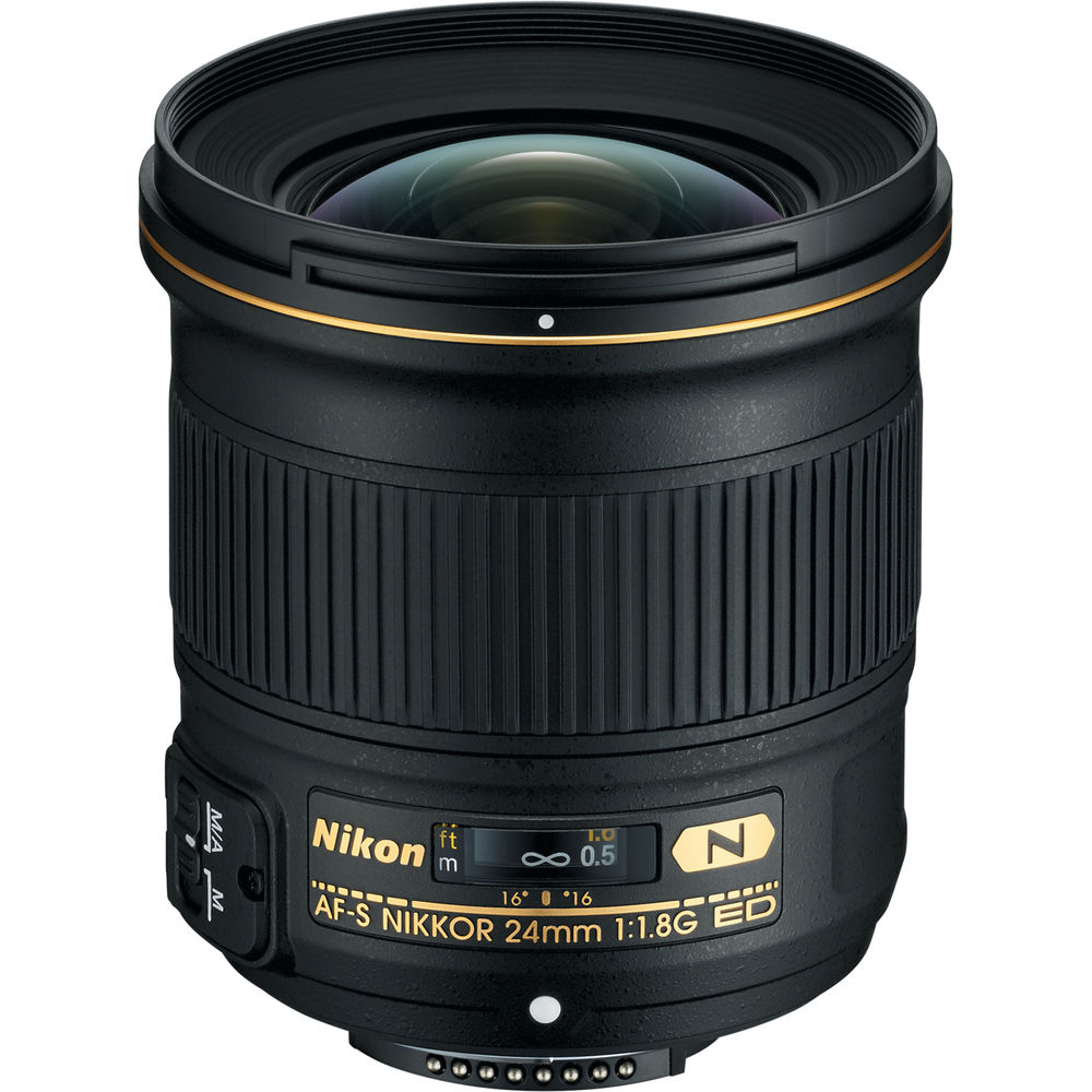 Обектив Nikkor AF-S 24mm f1.8 G ED