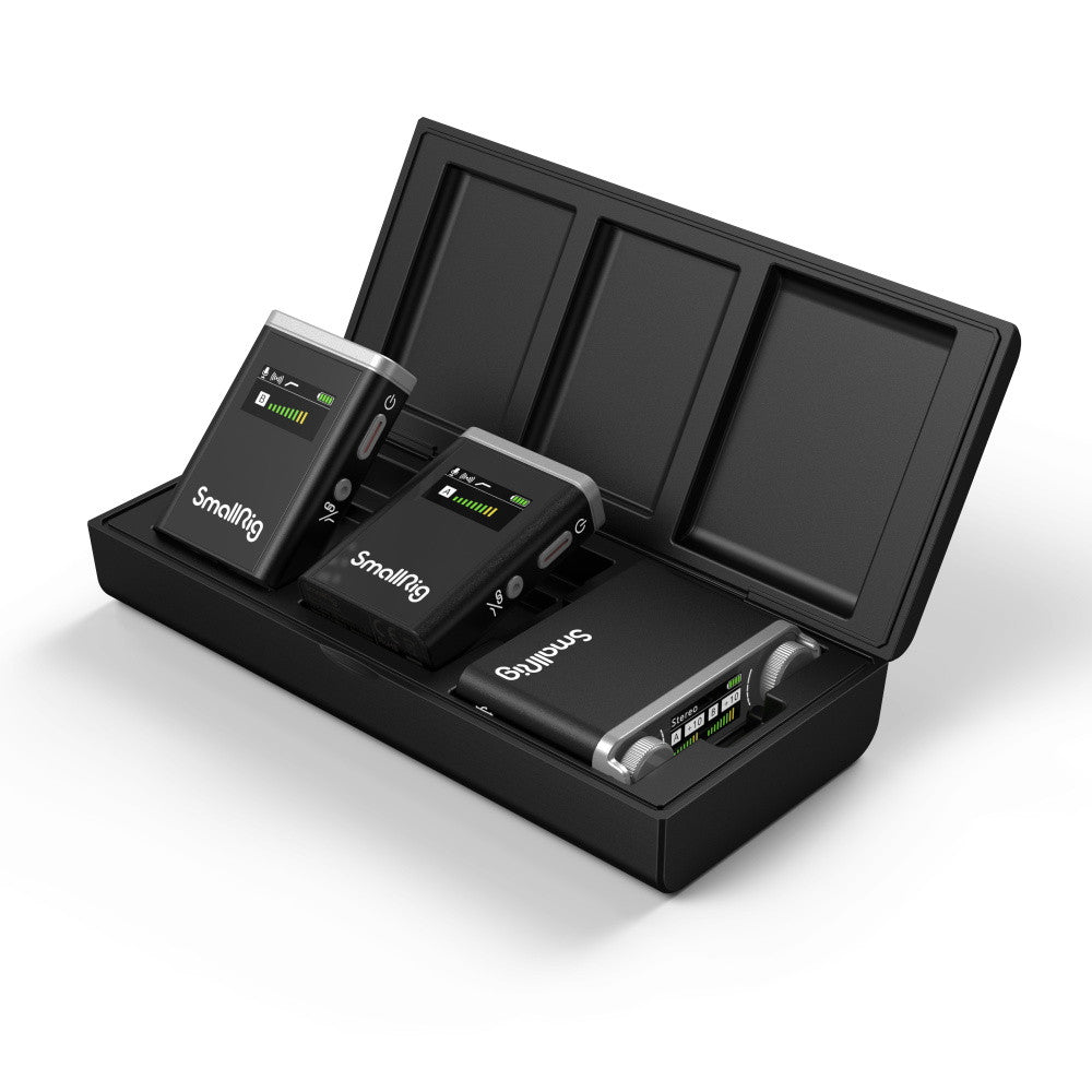 SmallRig Forevala W60 - Безжична брошка комплект -2бр. предавател и 1бр. двуканален приемник