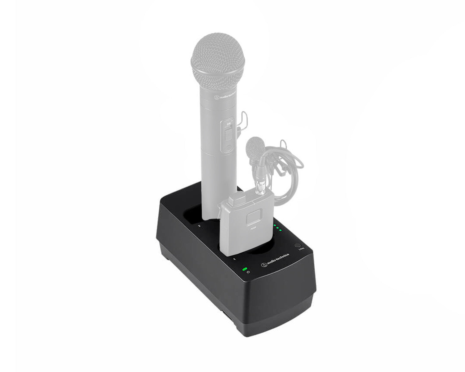 Audio-Technica ESW-CHG4 Two-Bay Charging Station for ESW-T4101 and ESW-T4102