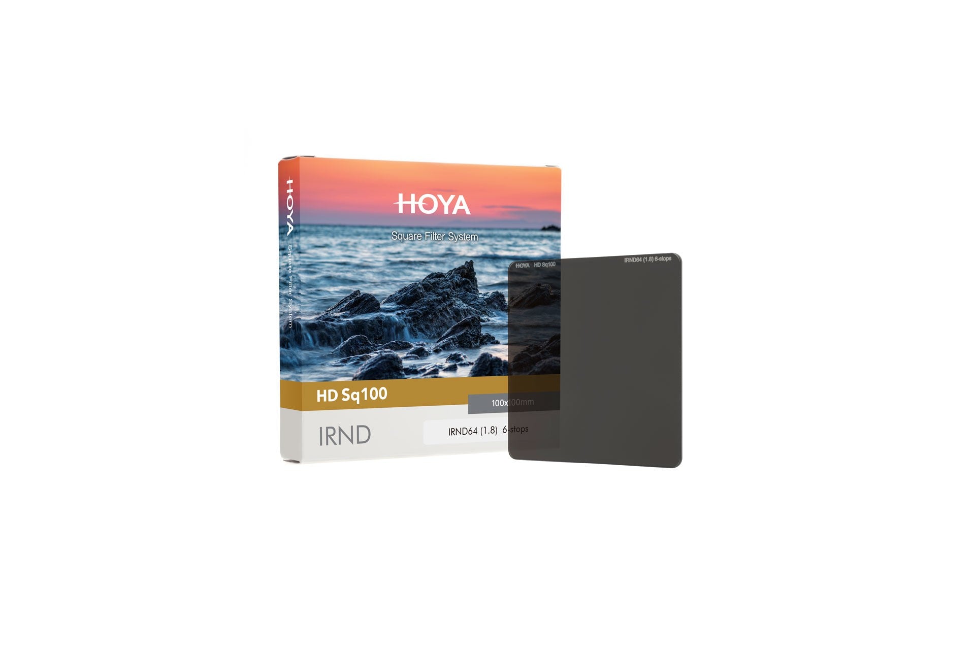 Квадратен филтър Hoya HD Sq100 IRND64 (1.8) - 6 стопа 100x100