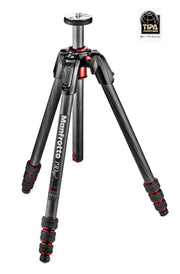 Manfrotto 190GO! Карбонова 4-секционна основа - Спрян