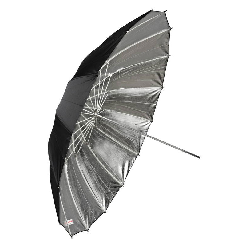 Silver reflective umbrella 180 cm Fibro
