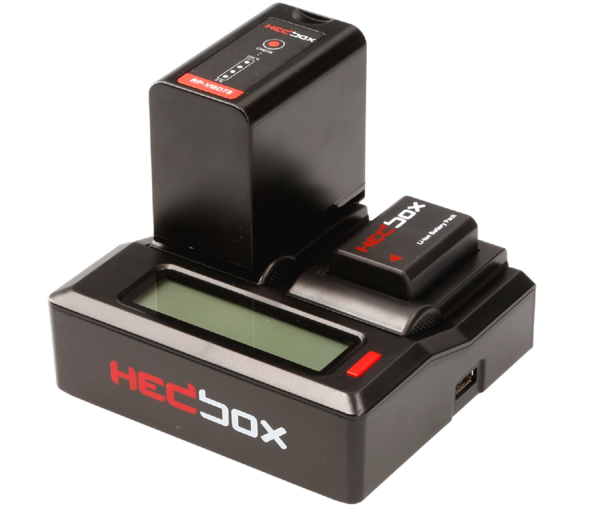 Hedbox DC50 Digital Dual Battery Charger /EU Power Plug
