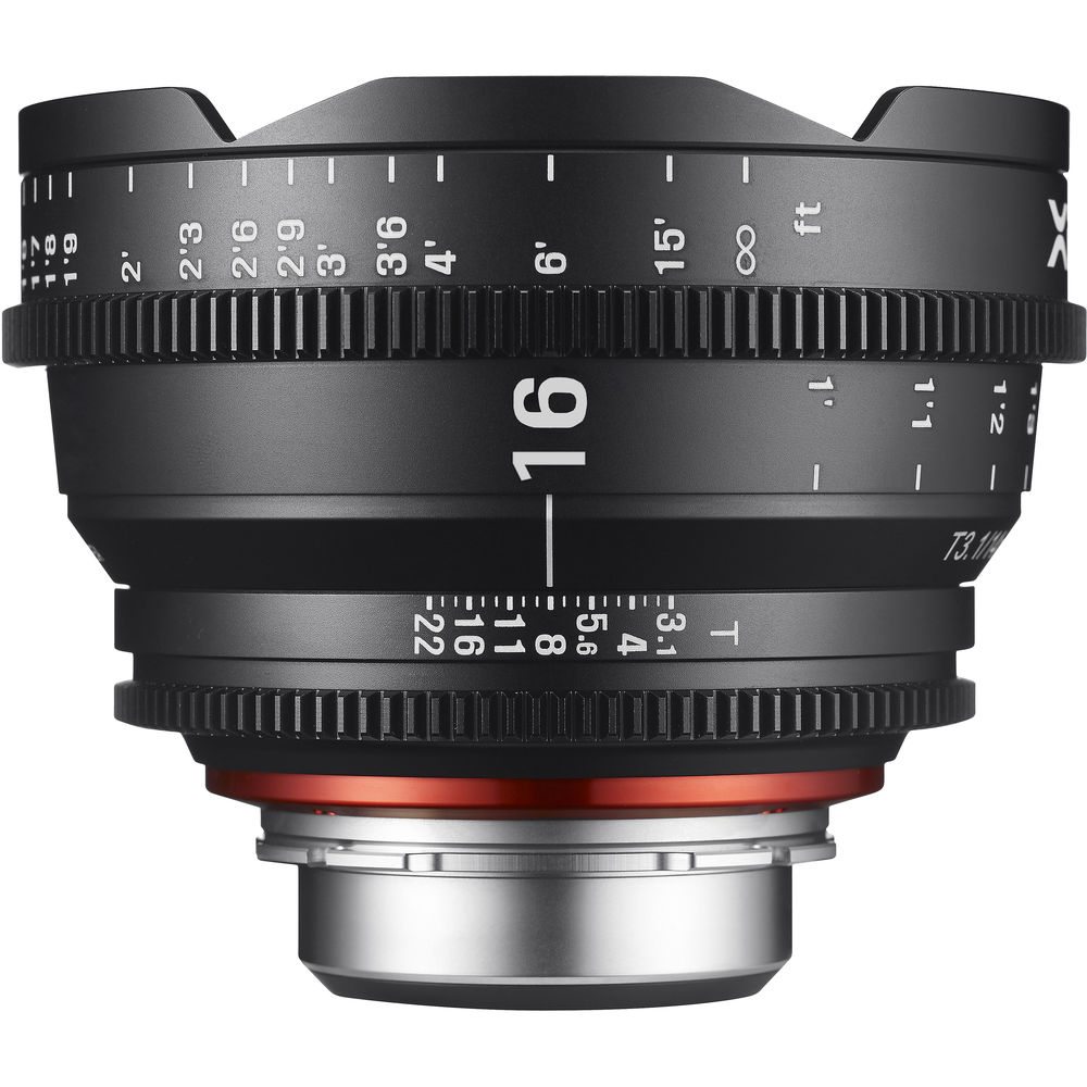 Cinema lens XEEN 16mm T2.6 for MFT