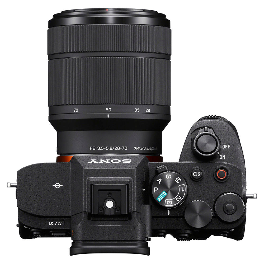 Sony a7 IV Camera + Sony FE 28-70mm f3.5-5.6 OSS Lens + Sony BC-QZ1 Charger