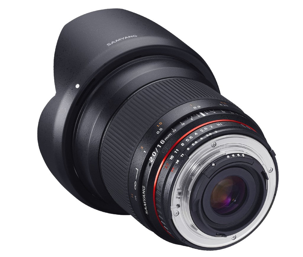 Обектив Samyang 16mm f2.0 ED  AS UMC CS за MFT