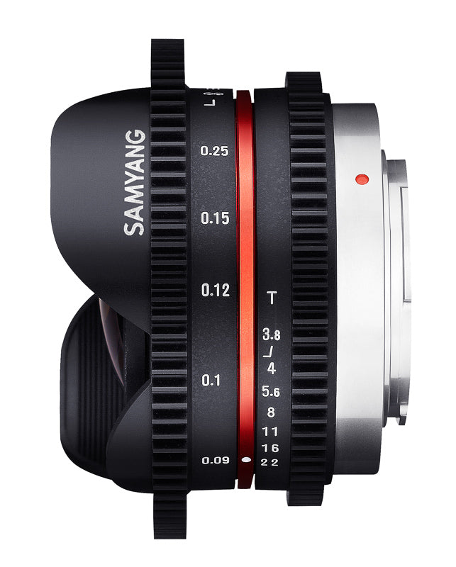 Samyang 7.5mm Т3.8 CINE UMC Fish-eye MFT