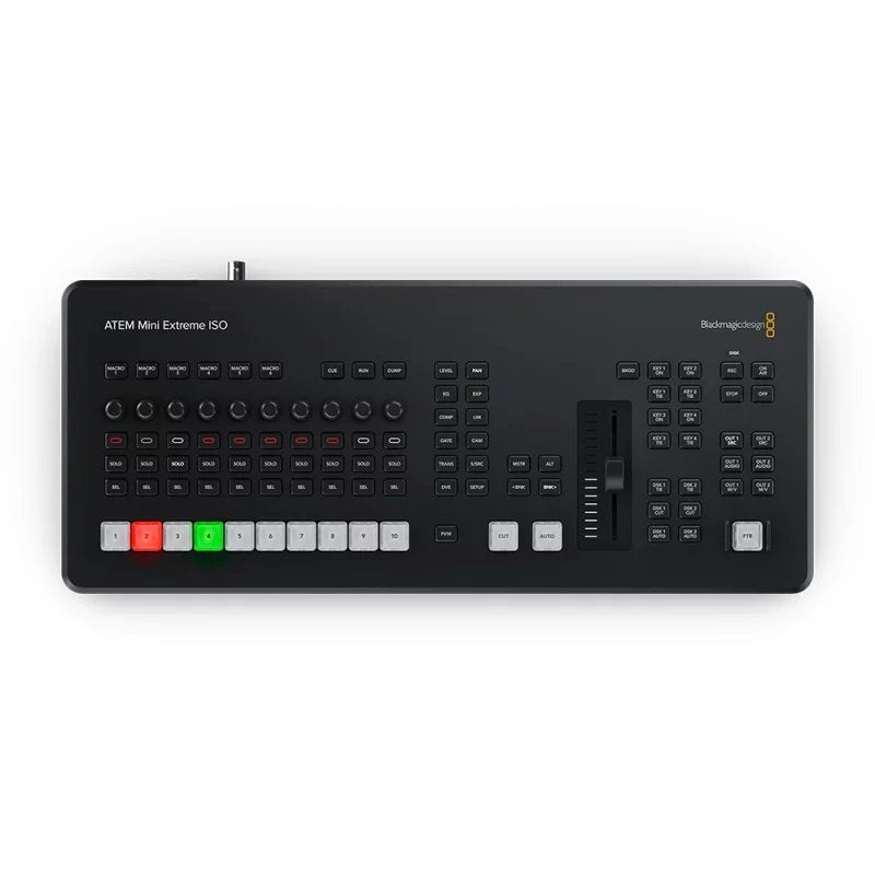 Blackmagic Design ATEM Mini Extreme ISO G2 - видеосмесител, рекордер и енкодер за излъчване в интернет платформи