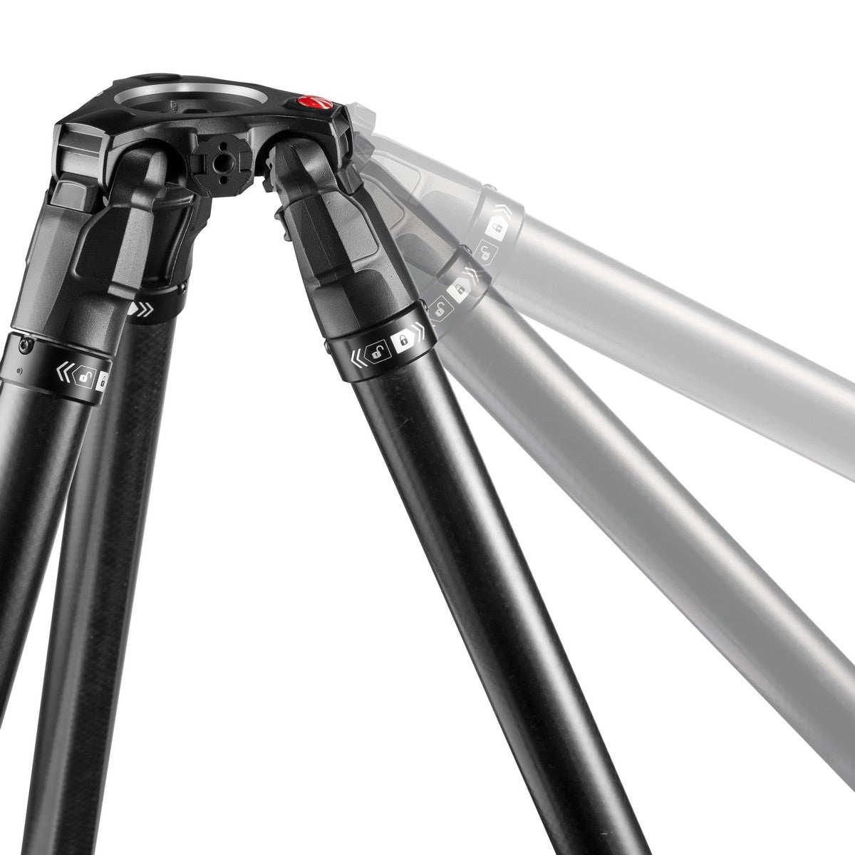 Видео статив кит Manfrotto Nitrotech 608 FAST с единични бързо разпъващи карбонови крака 635 - 5г. гаранция