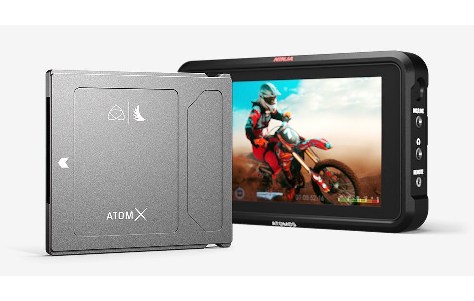 SSD диск, Angelbird AtomX SSDmini (2TB) - съвместим с Atomos Ninja V, Ninja V+ и Shogun  7