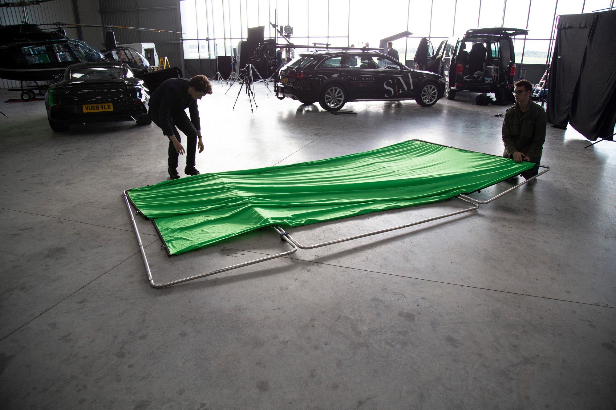 Manfrotto 7622 Panoramic Background  4 m - Chromakey Green