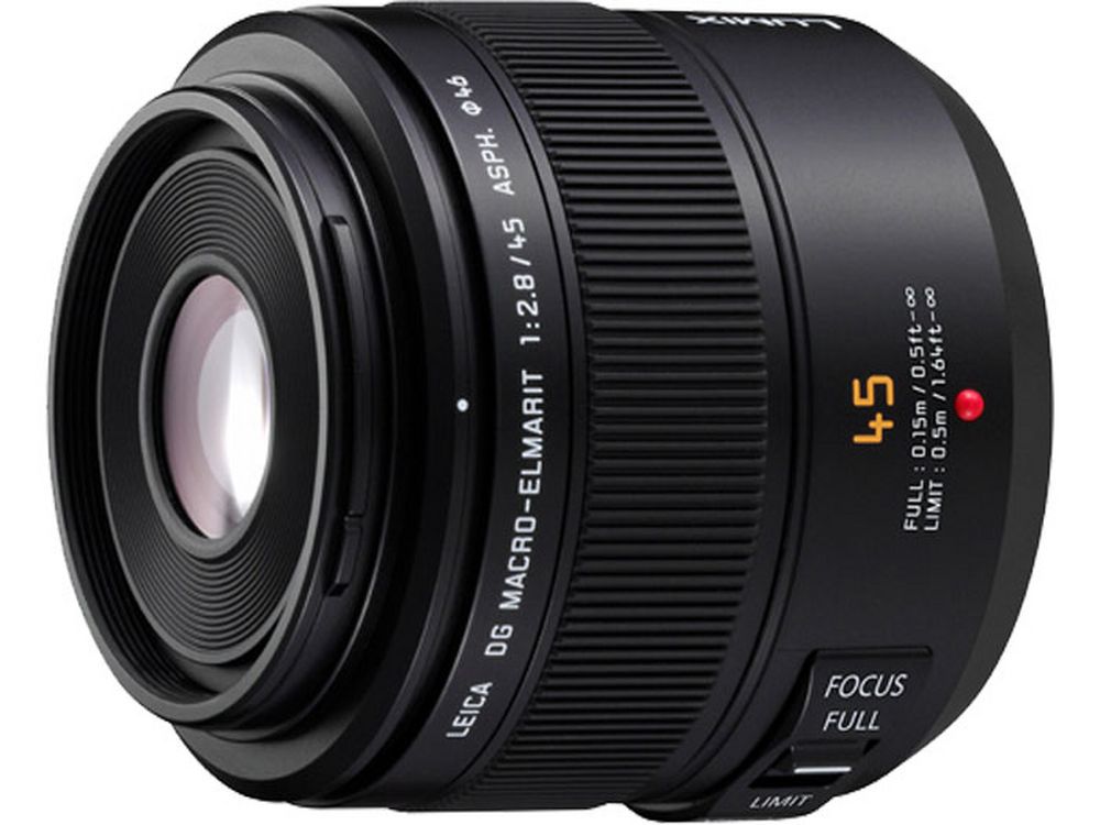 LUMIX G LEICA DG MACRO-ELMAR Len, 45mm f2.8 ASPH., Professional Micro Four Thirds, MEGA Optical I.S.