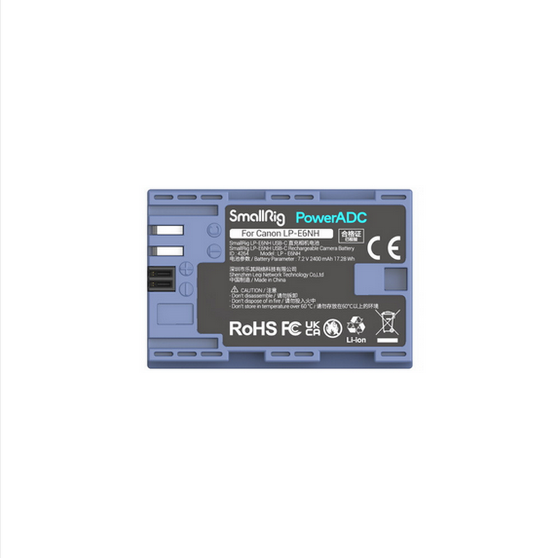 SmallRig LP-E6NH USB Rechargeable Camera Battery