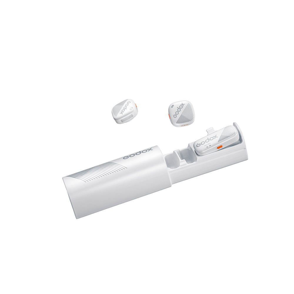 Godox Cube-SL Kit2 2.4GHz безжична микрофонна система (White)