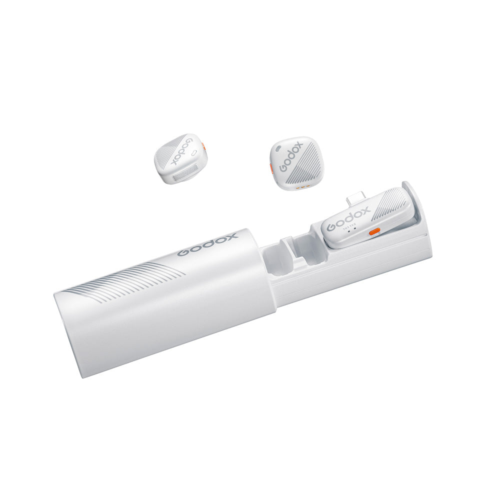 Godox Cube-SC Kit2 2.4GHz безжична микрофонна система (White)