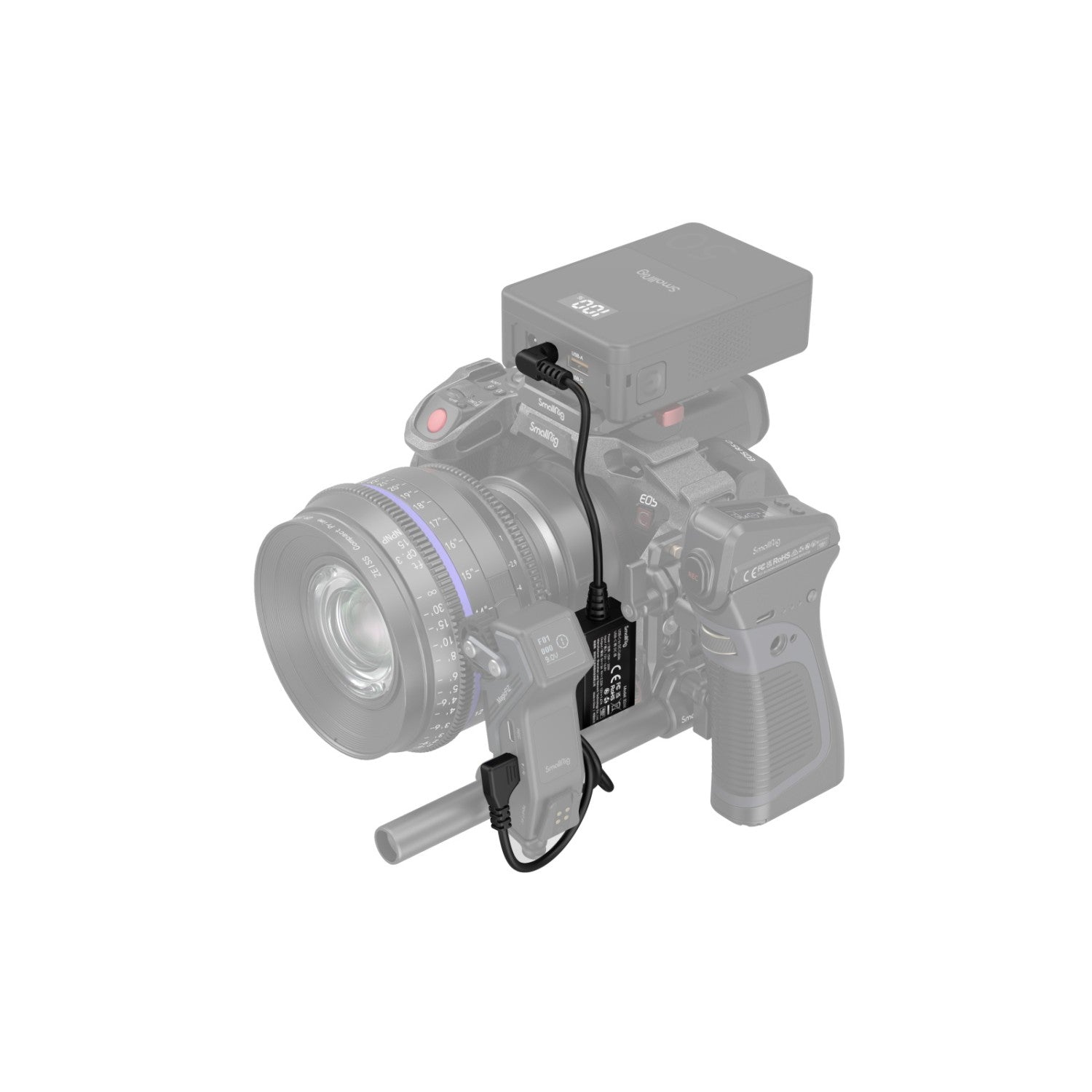 SmallRig USB-C към DC кабел 3268