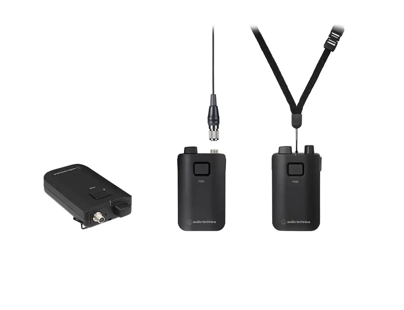 Безжичен бодипак предавател Audio-Technica - ESW-T4101E - DECT 1880-1900 MHz - с вграден микрофон