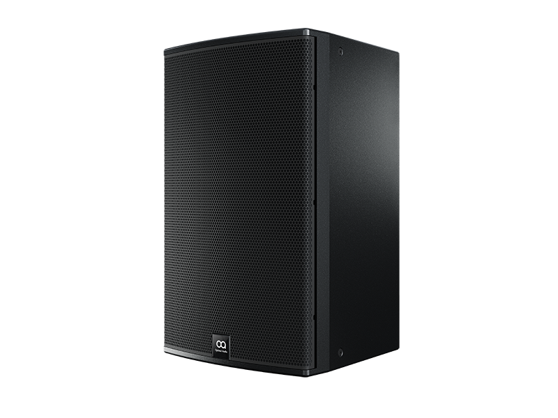 Optimal Audio Cuboid 15 cabinet speaker, 500w 8Ω in black, requires a mount