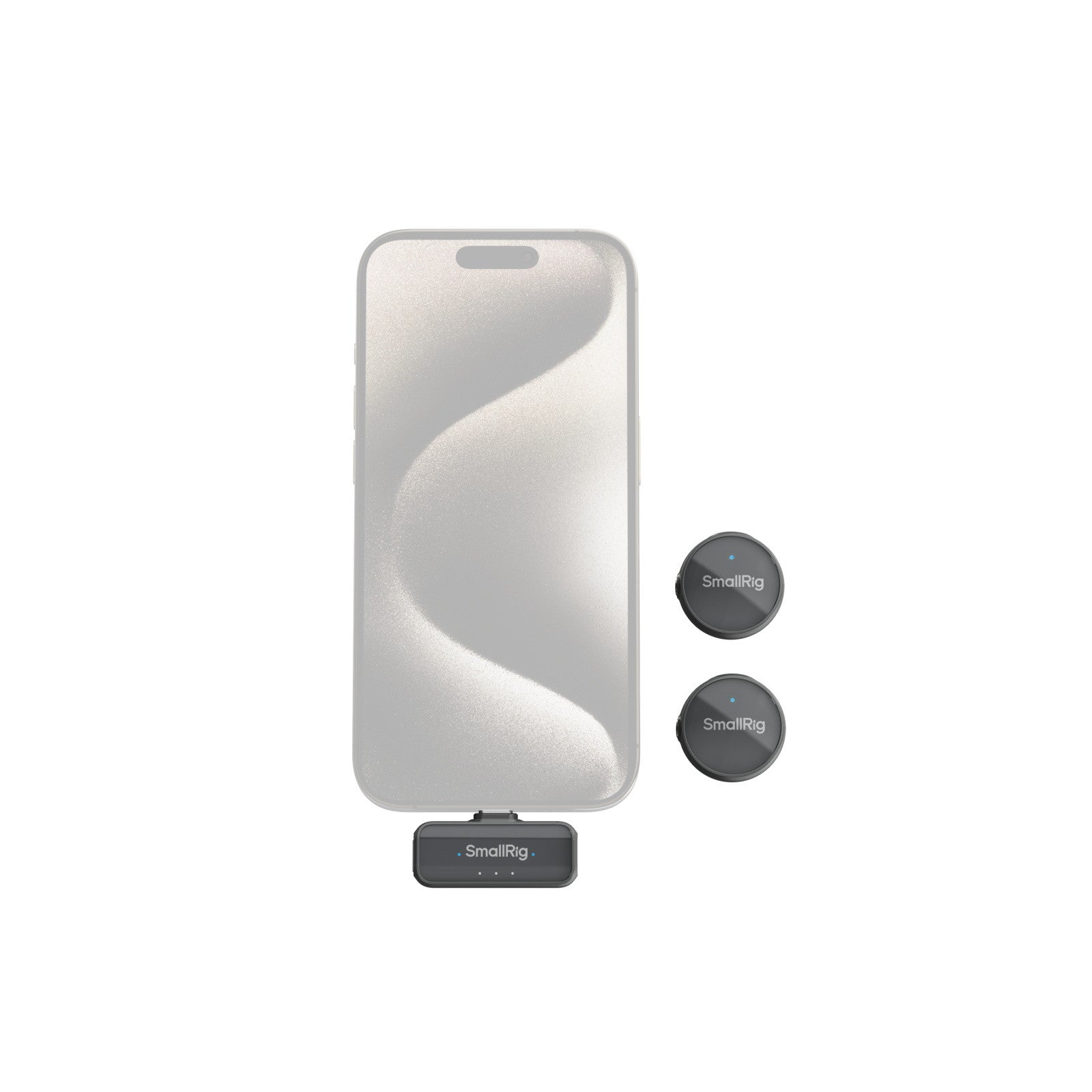 SmallRig S 60 Безжичен микрофон (черен/ USB-C версия)