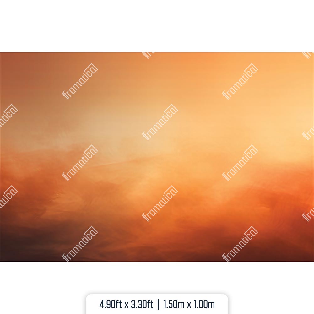 Текстилен фон - Golden Sunset Glow - 1.50m x 1.00m