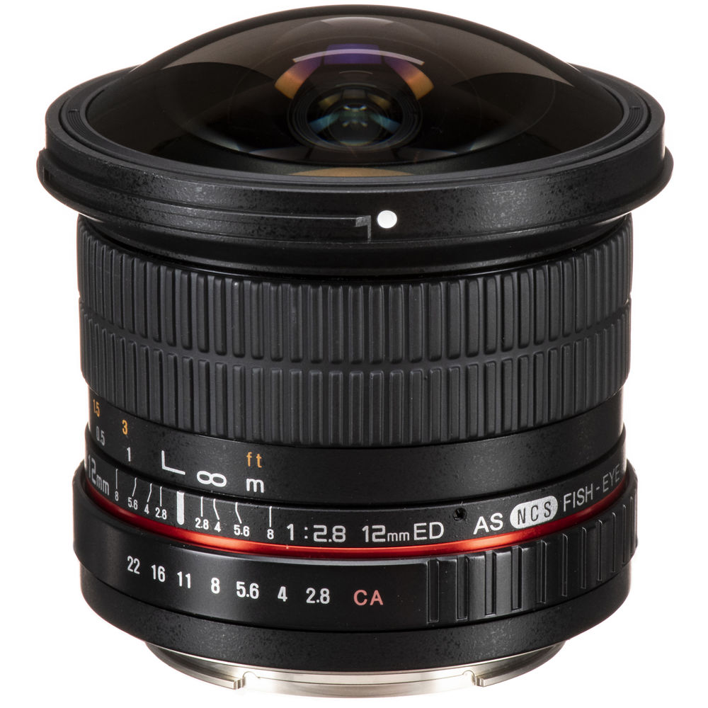 Samyang 12mm f2.8 ED AS NCS Fish-Eye lens for MFT