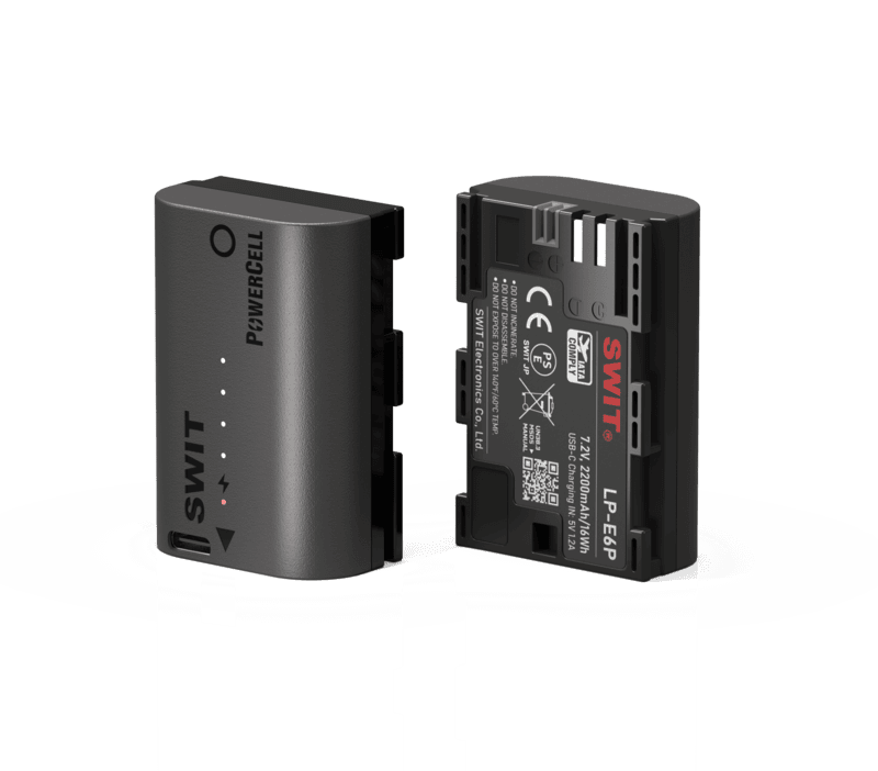 Батерия SWIT PowerCell LP-E6P - 2200mAh - USB-C