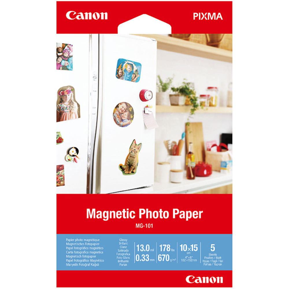 Magnetic Photo Paper 10x15 (MG-101)
