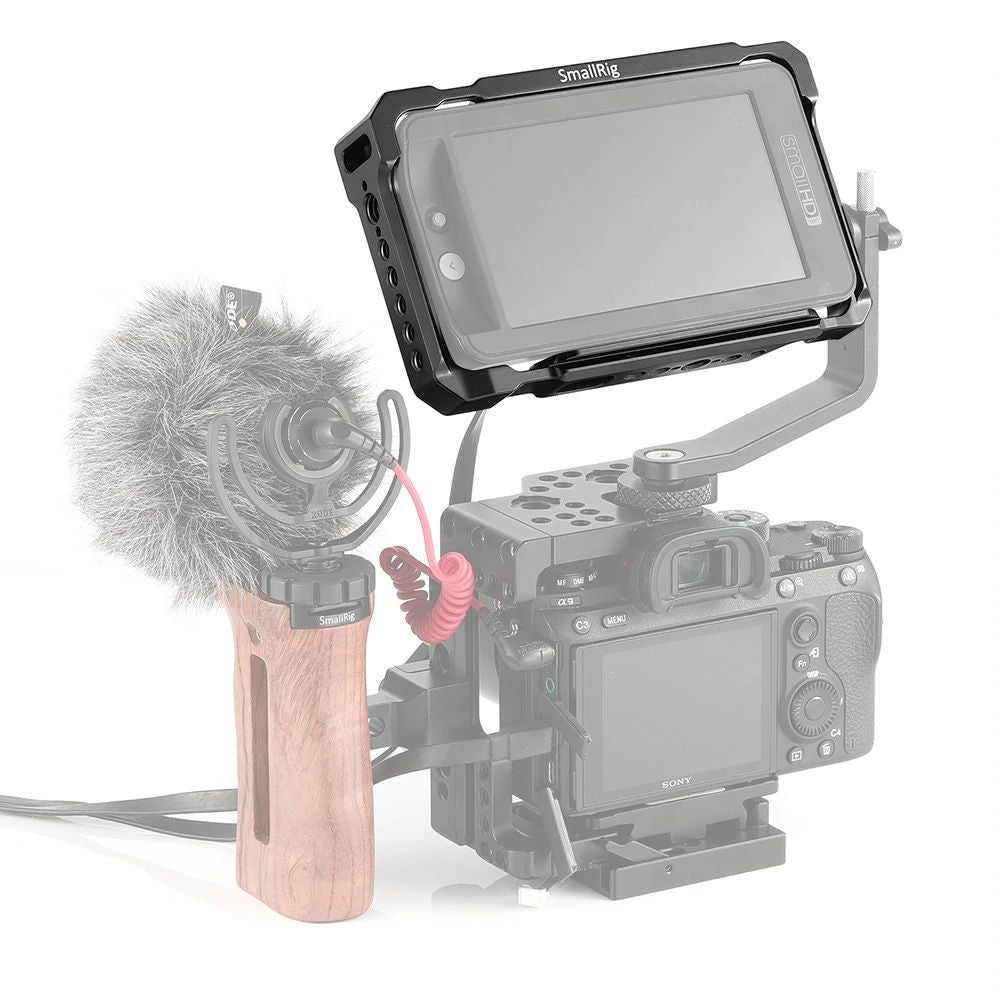 SmallRig Monitor Cage with Sunhood for SmallHD 502 Bright Monitor