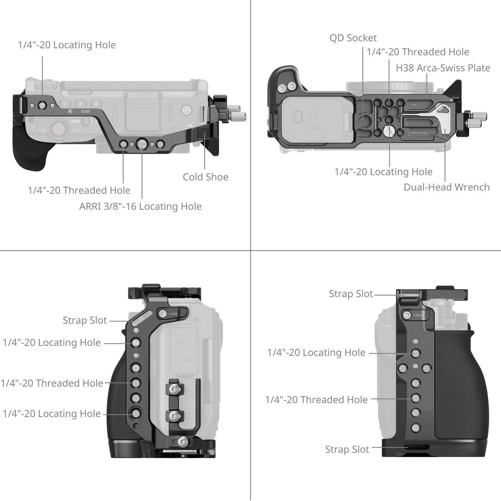 Клетка за Nikon ZR от SmallRig 5467
