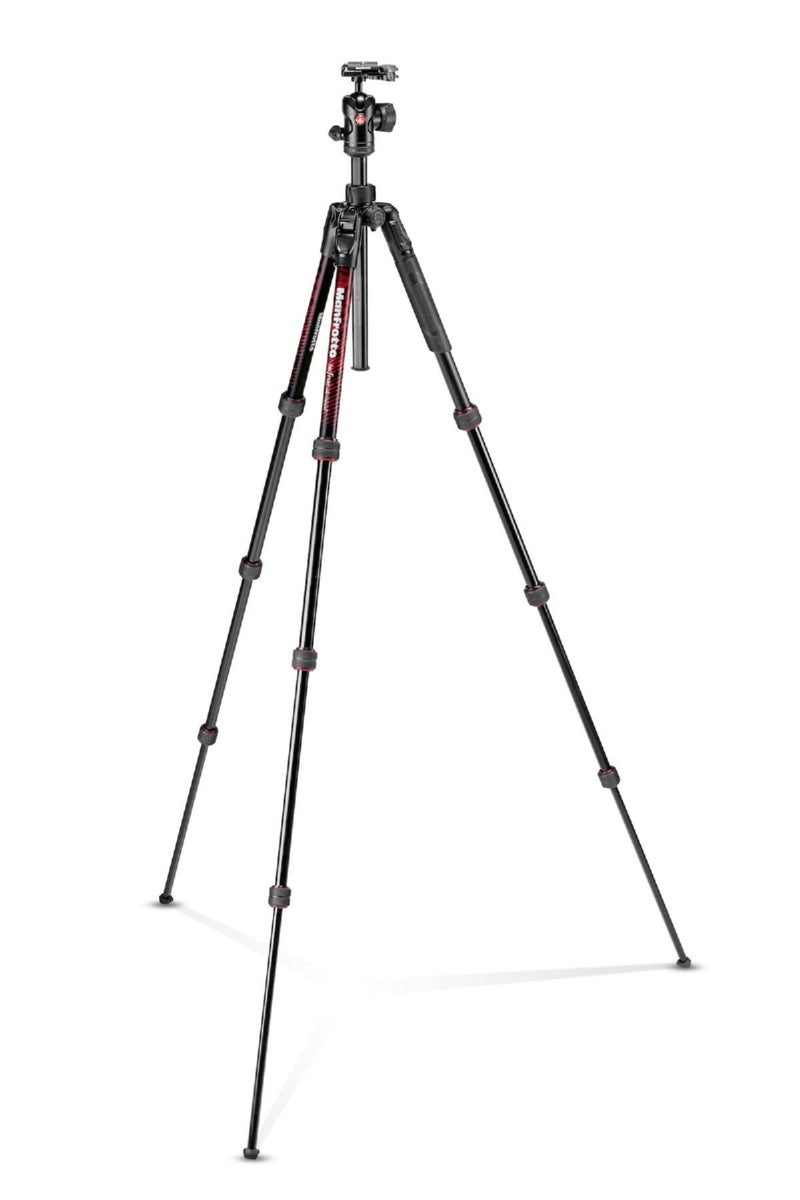 Туристически статив Manfrotto Befree Advanced - Червен - 10г. Гаранция