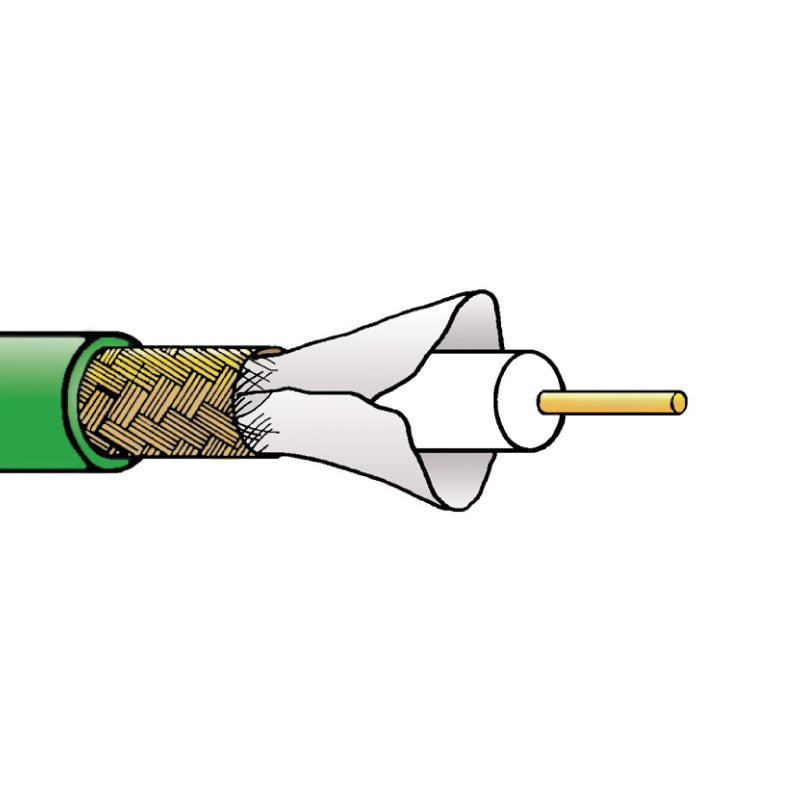 Coaxial cable BELDEN 1855 (10cm)