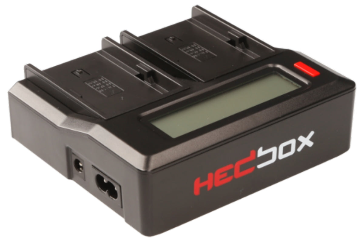 Hedbox DC50 Digital Dual Battery Charger /EU Power Plug