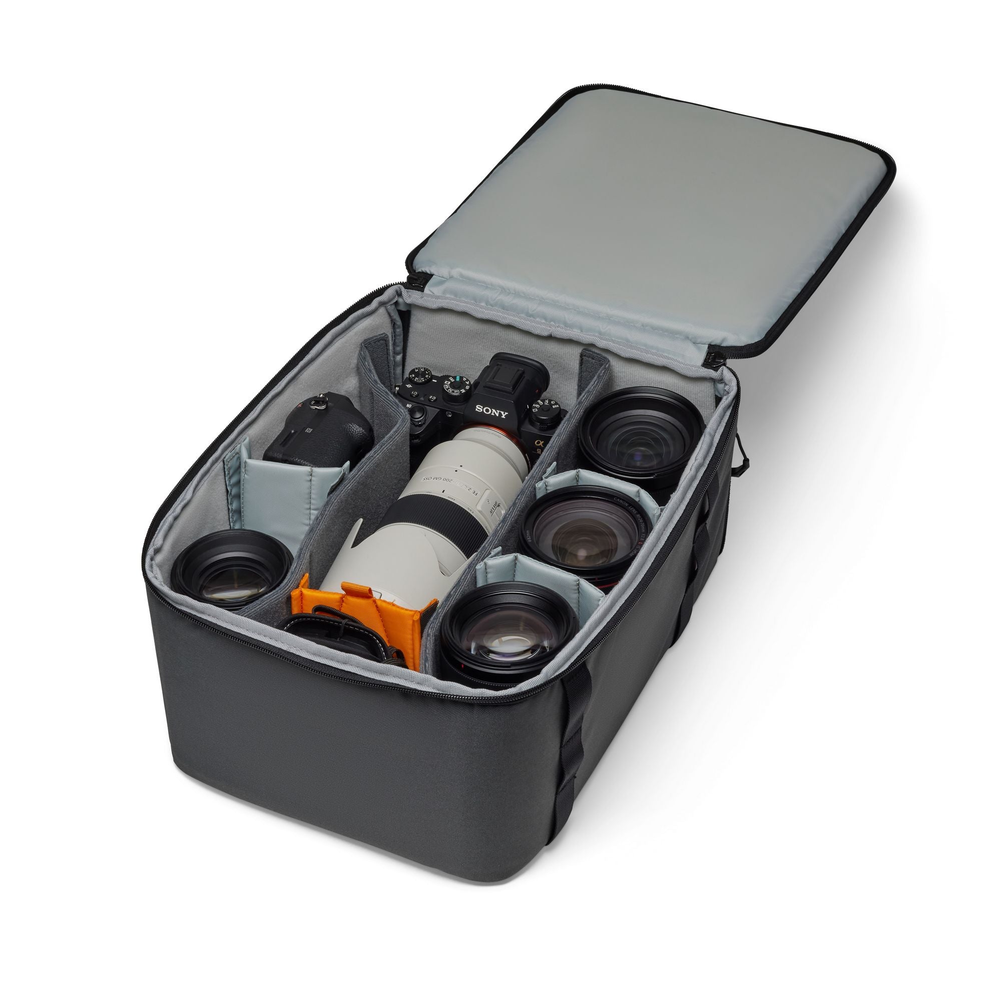 Чанта Lowepro GearUp PRO camera box XXL II - органайзер - сиво