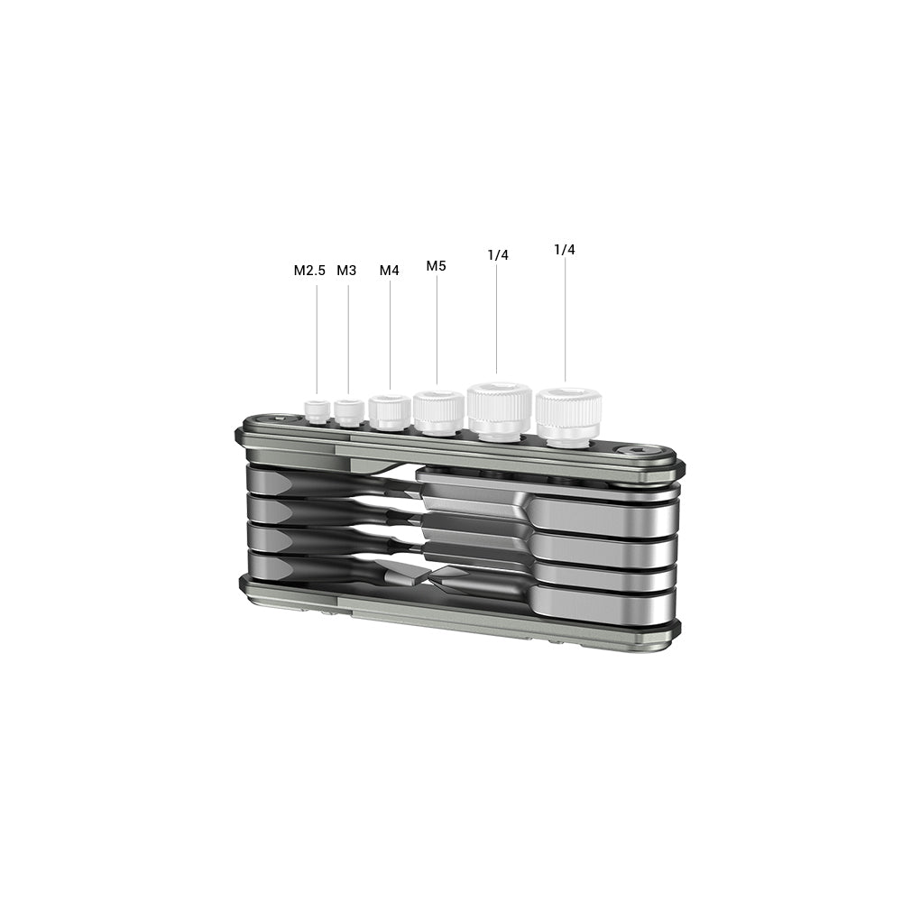 Universal 9-in-1 Folding Multi-Tool Kit for Videographers