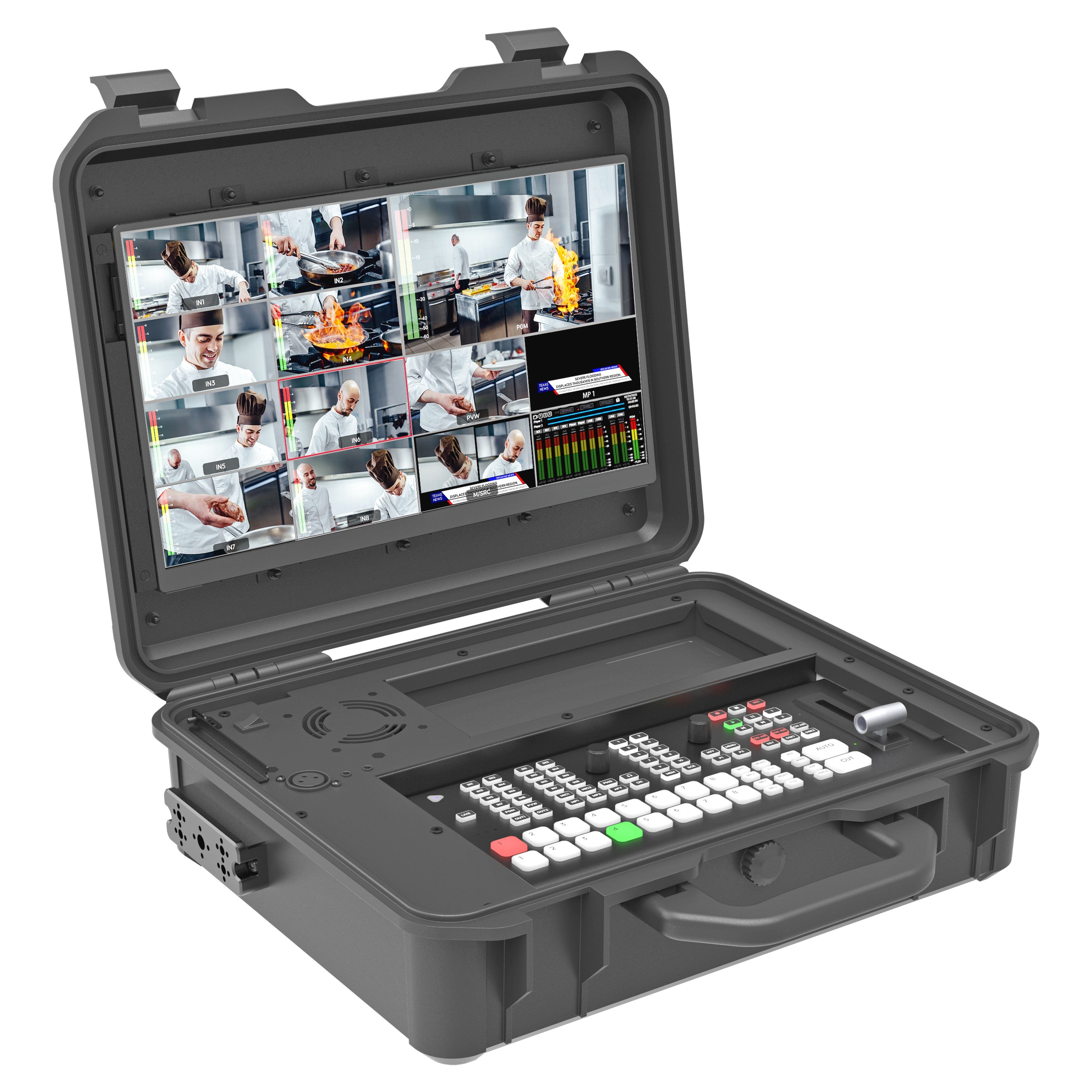 OSEE GoStream Duet 8 ISO Kit - All in One SDI/HDMI Live Streaming & Production System