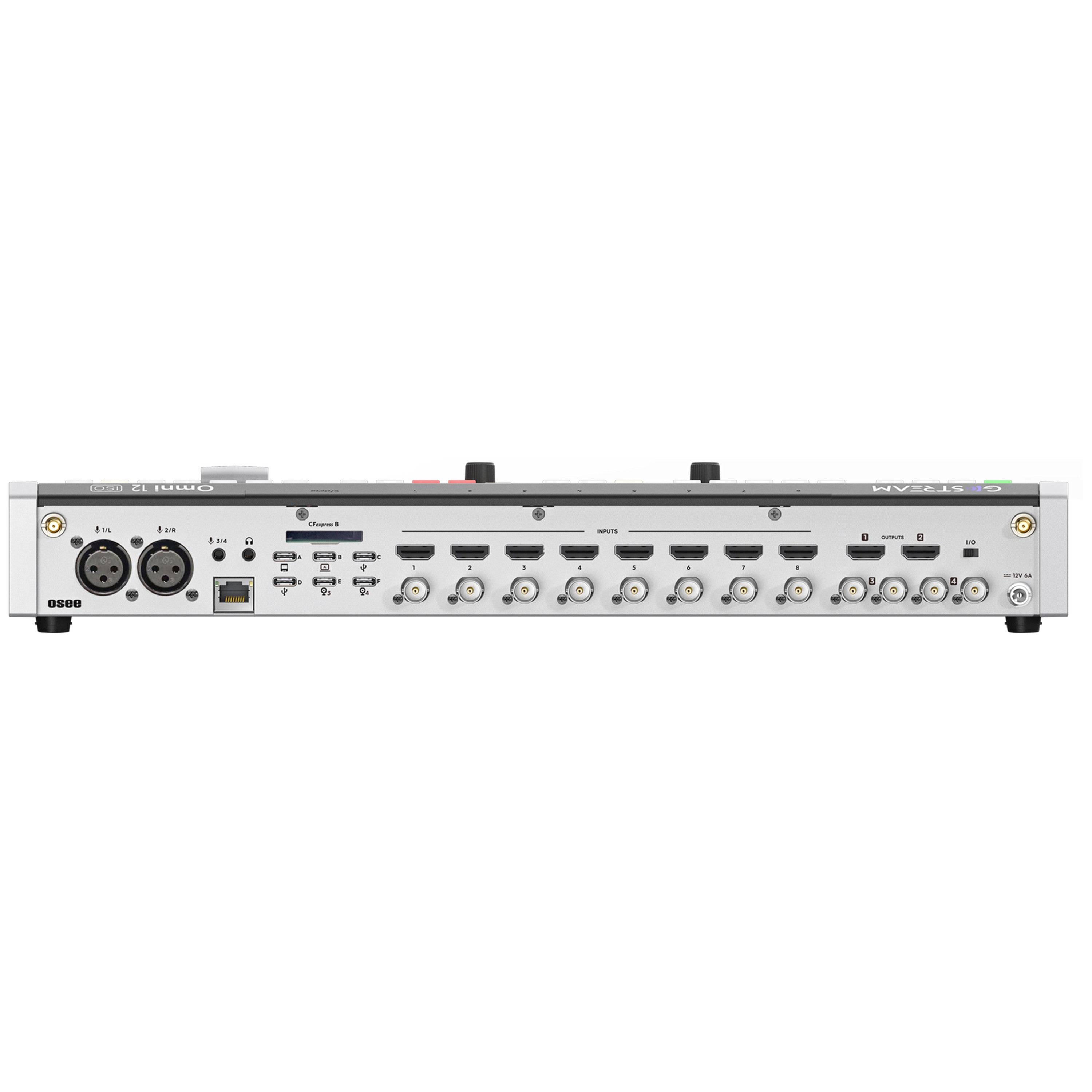 OSEE GoStream Omni 12 ISO - 12 Channel Live Stream Switcher with NDI and ISO Recording