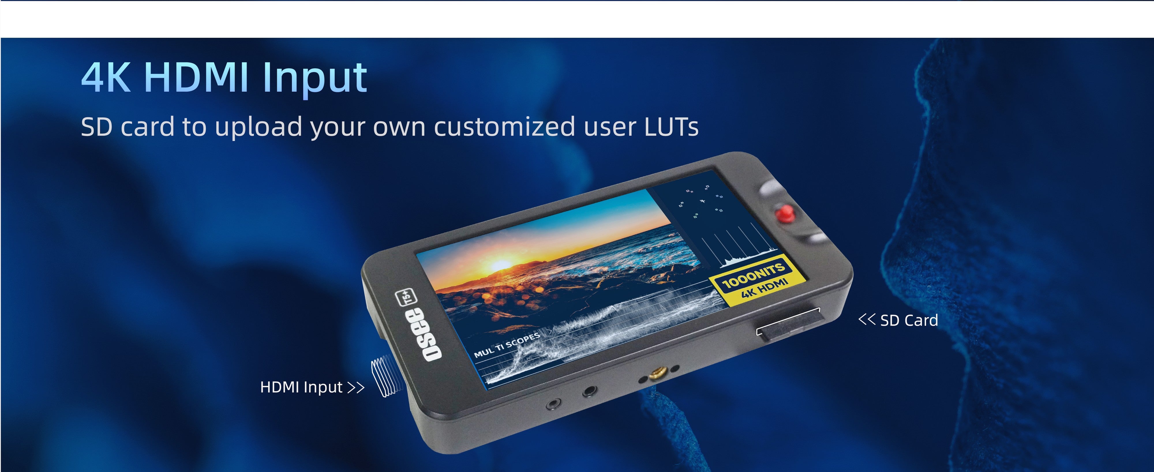 OSEE T5 Plus - 5.5 inch 4K HDR Field Monitor