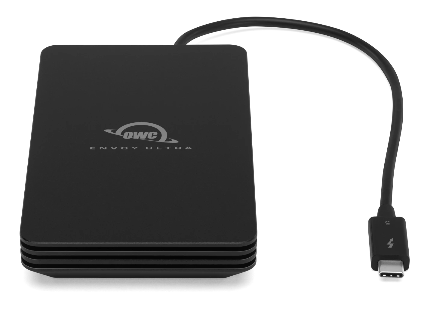 OWC SSD Envoy Ultra Thunderbolt 5 with data rates over 6000MB/s on TB5, 2.0TB