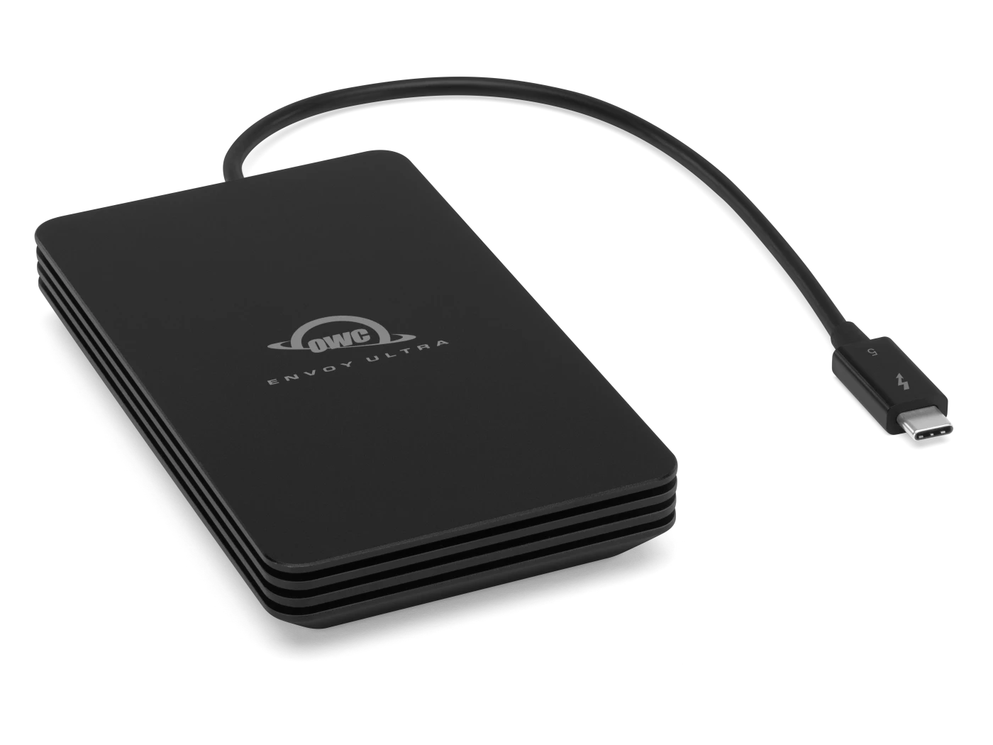 OWC SSD Envoy Ultra Thunderbolt 5 with data rates over 6000MB/s on TB5, 2.0TB