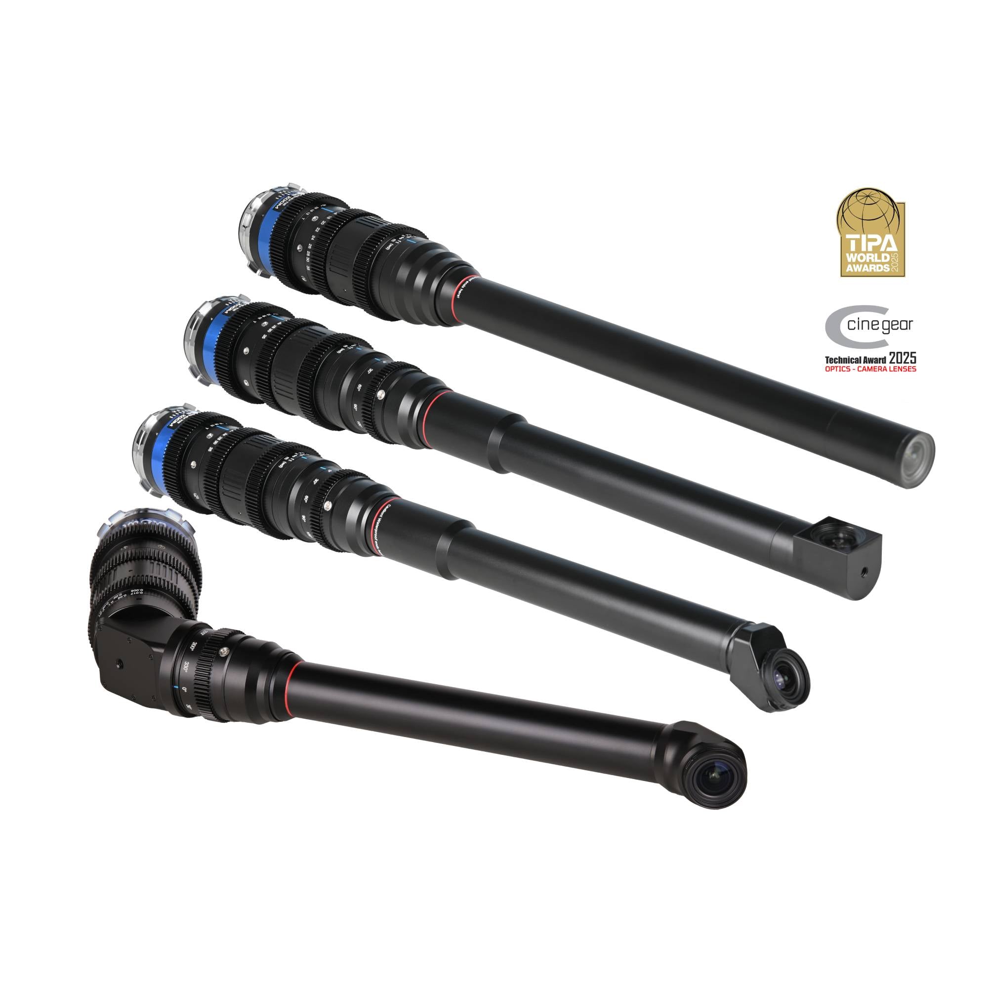 Четворен комплект Laowa Probe Zoom 4-lens Bundle 15–24mm T8 Lens  (Direct, Periscope, 35° Degree, 90° Degree)