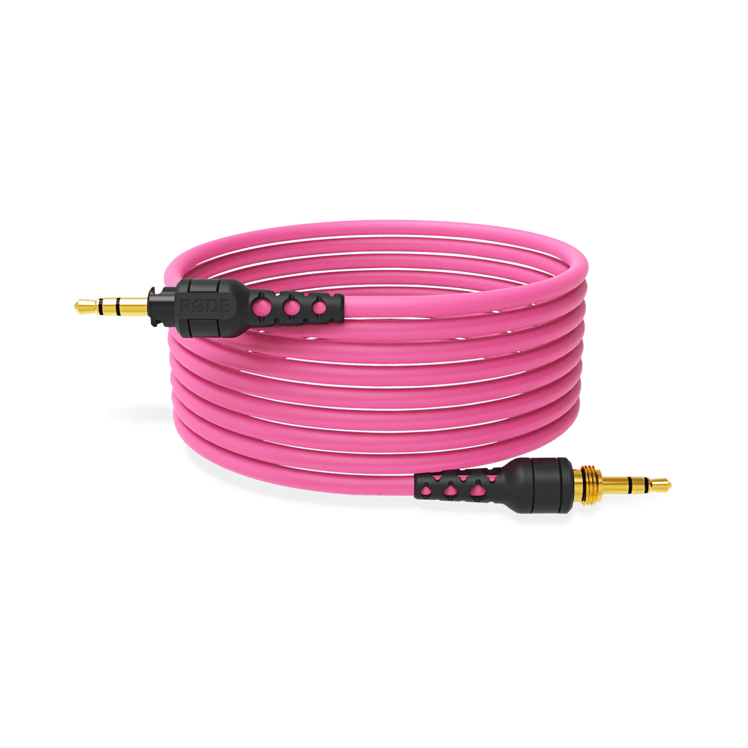 Кабел за слушалки Rode NTH-100 - розов - 2.4m