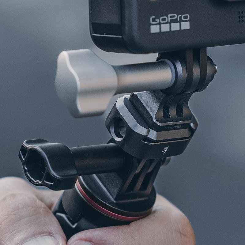 F22 Double Ears Quick Release Base for Action Camera 2552