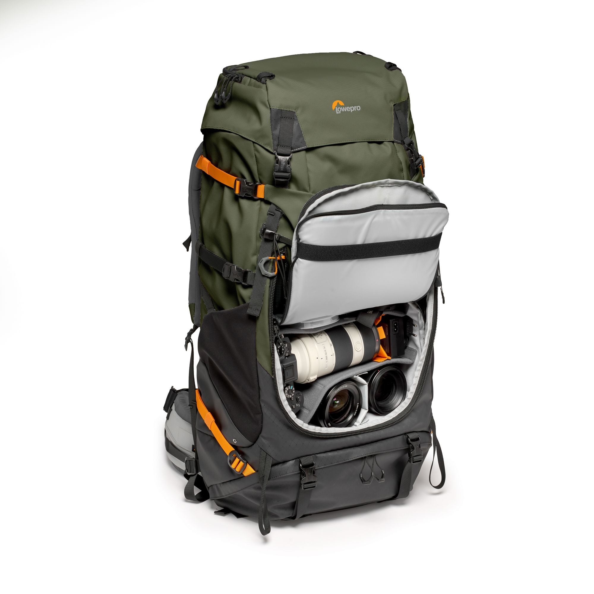 Раница Lowepro PhotoSport PRO 70L AW IV (M-L) - Тъмно зелен
