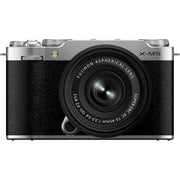Фотоапарат Fujifilm X-M5 с обектив XC 15-45mm f/3.5-5.6 (Сребърен)