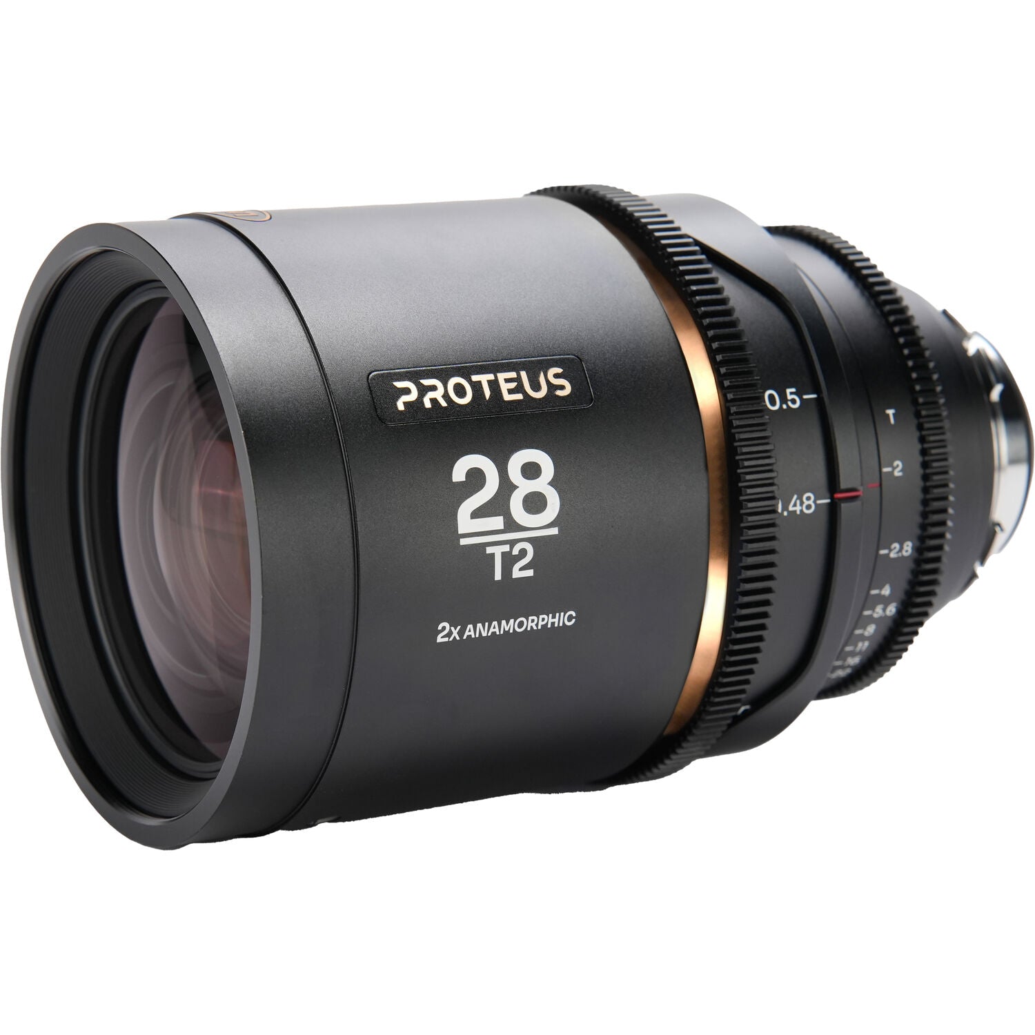 Анаморфен обектив Laowa Proteus 2X Anamorphic 28mm T2  - Кехлибарен отенък - метров